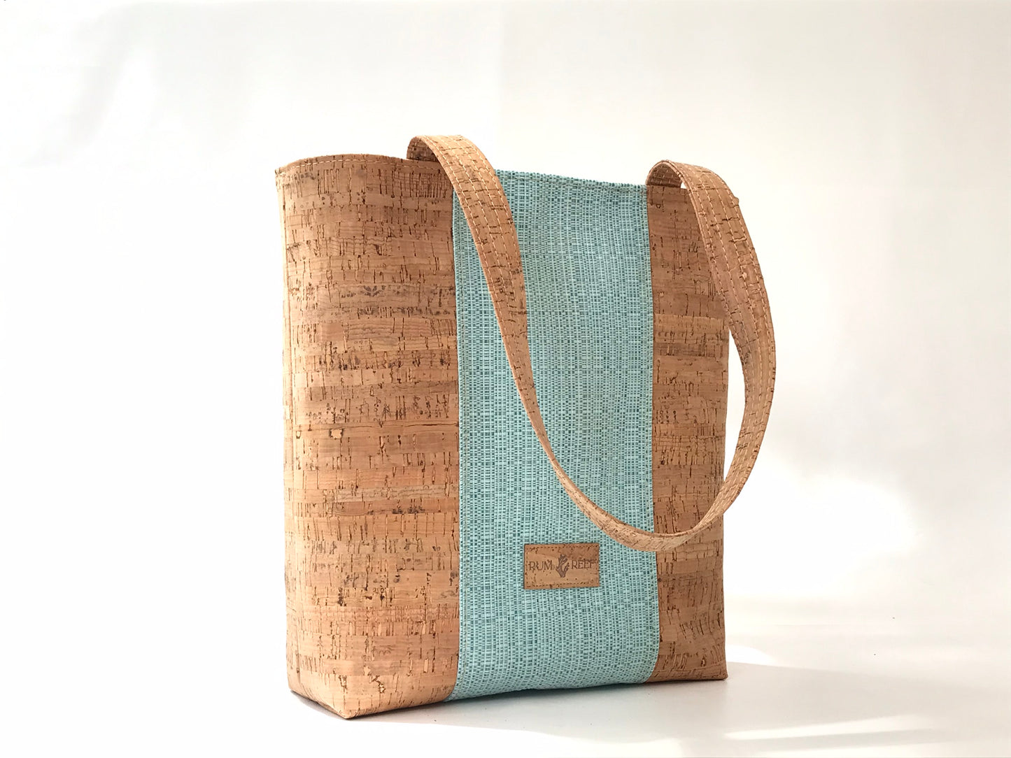 Structured Tote with Zipper Top and Pockets