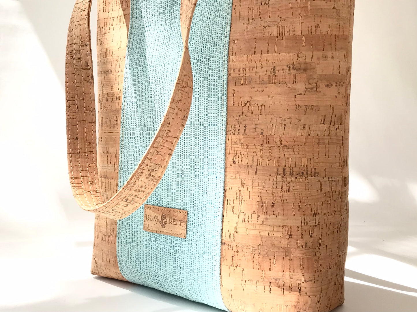 Structured Tote with Zipper Top and Pockets