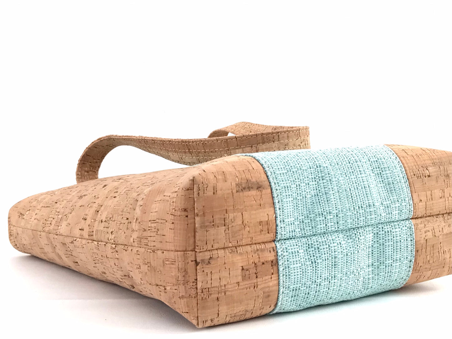 Structured Tote with Zipper Top and Pockets