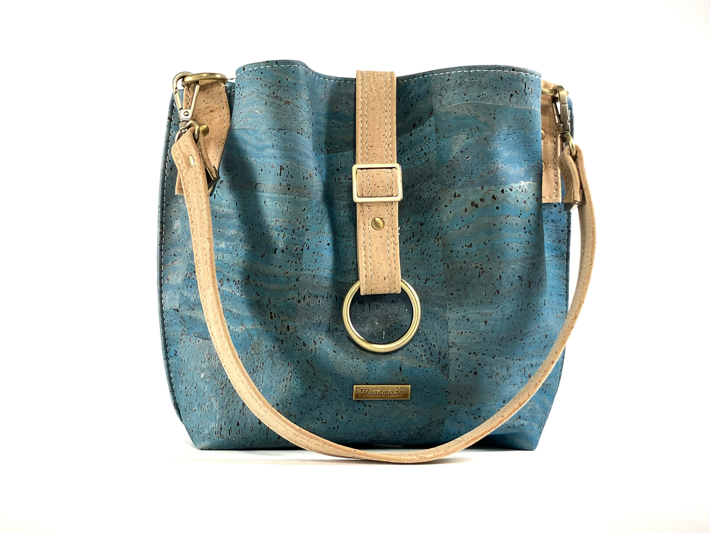 Slouchy Cork Shoulder Bag
