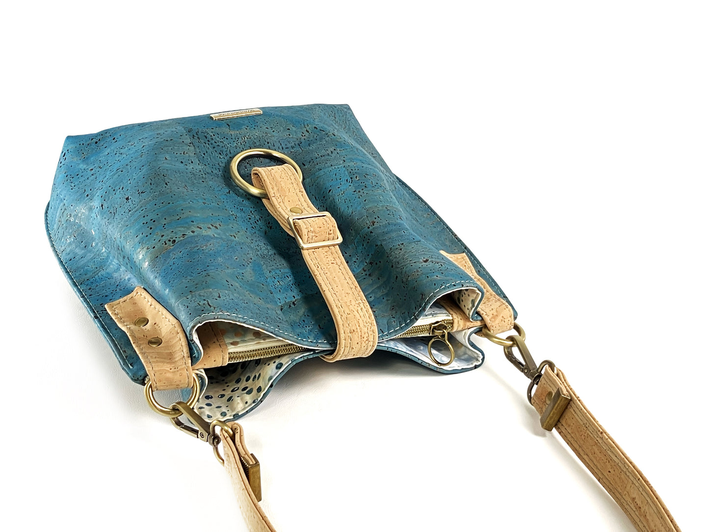 Slouchy Cork Shoulder Bag
