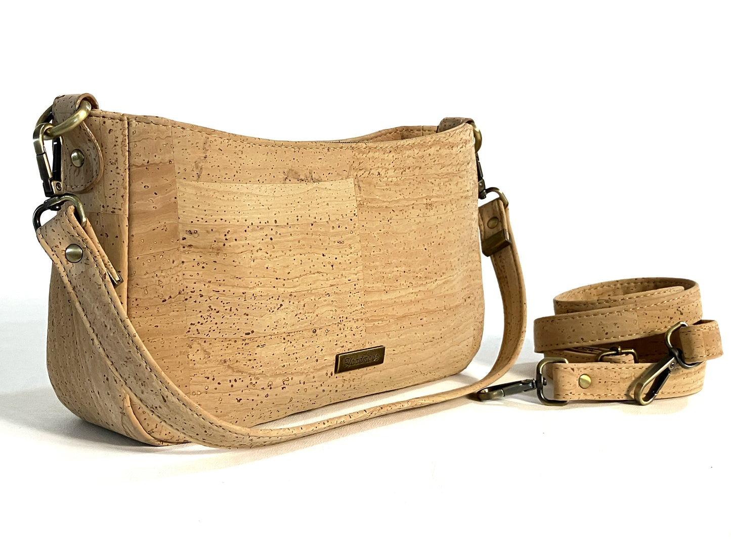 Convertable Shoulder Crossbody Bag with Outer Phone Pocket