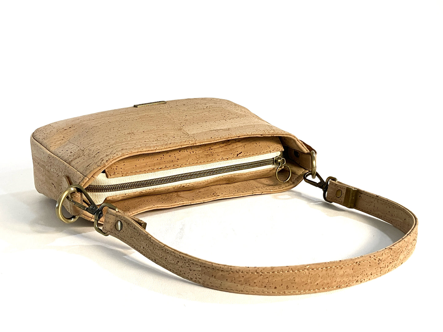 Convertable Shoulder Crossbody Bag with Outer Phone Pocket