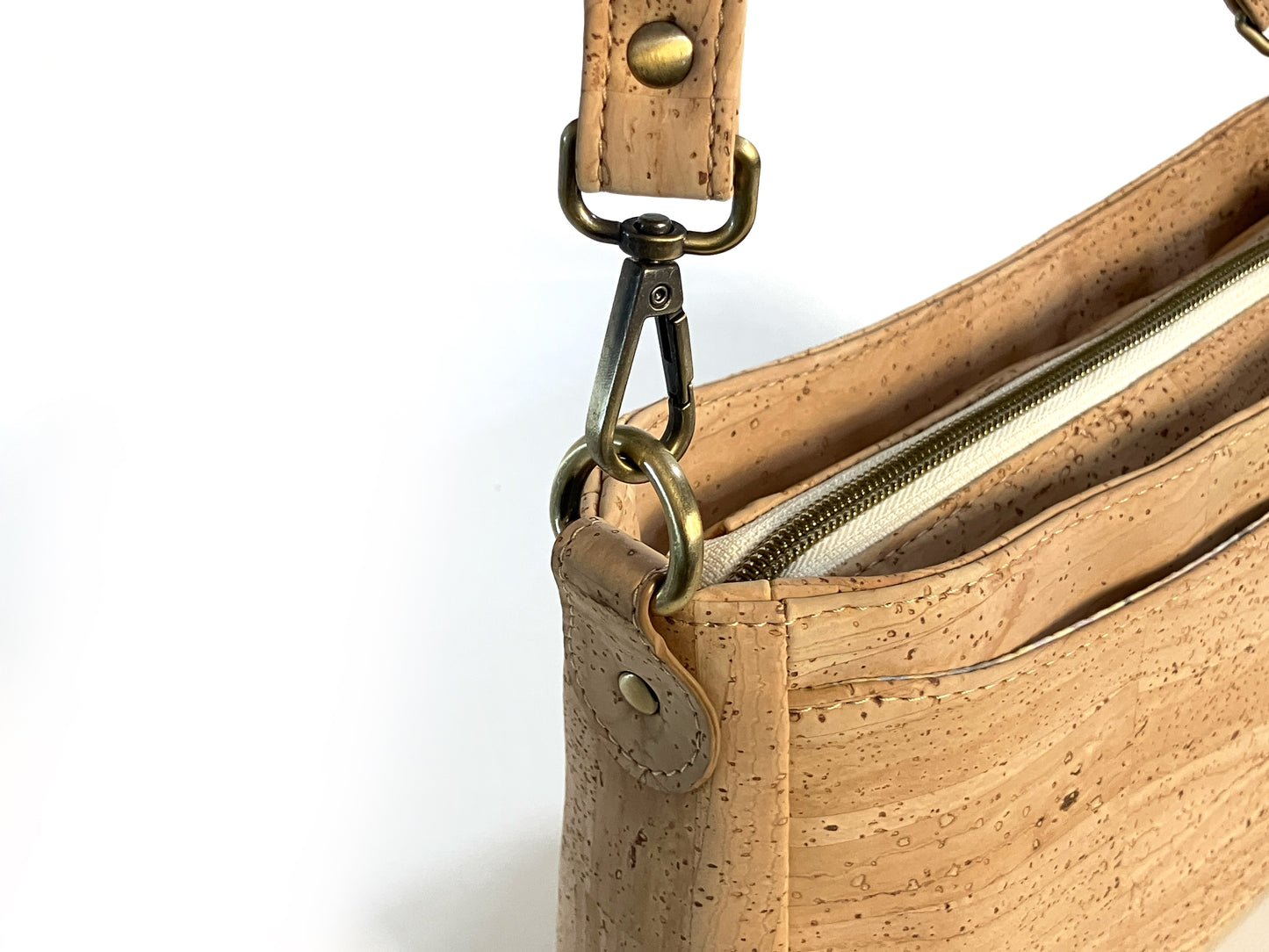 Convertable Shoulder Crossbody Bag with Outer Phone Pocket