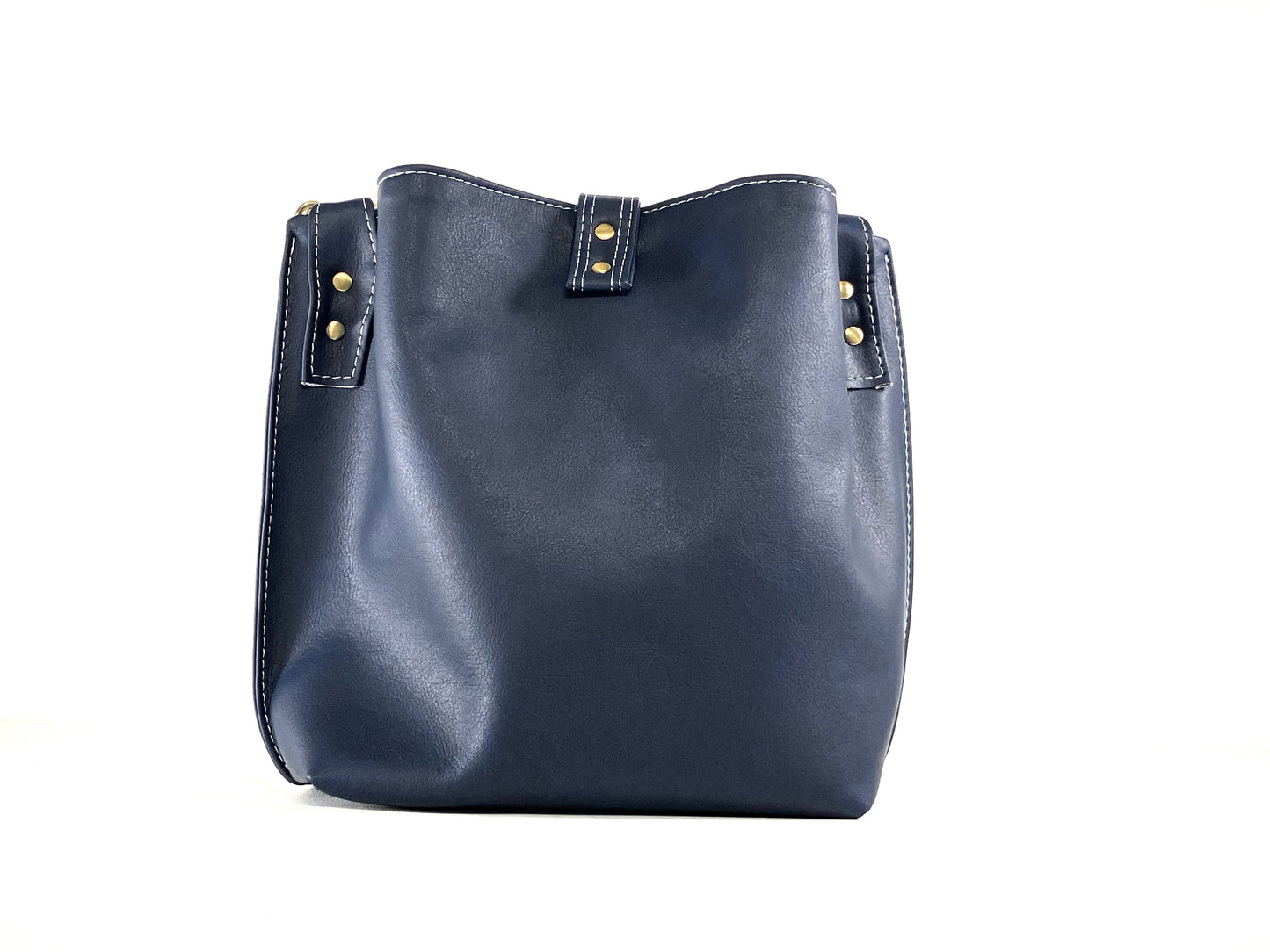 Slouchy Navy Shoulder Bag – Jellyfish Interior