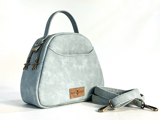 Seasalt Blue Mini Bowler Bag Crossbody