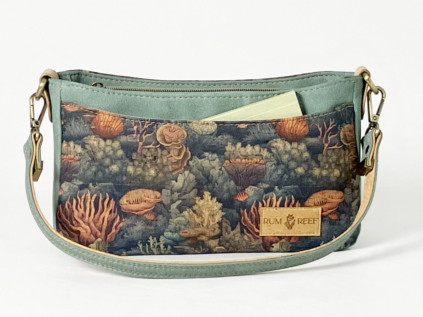Small Crossbody in Reef Print
