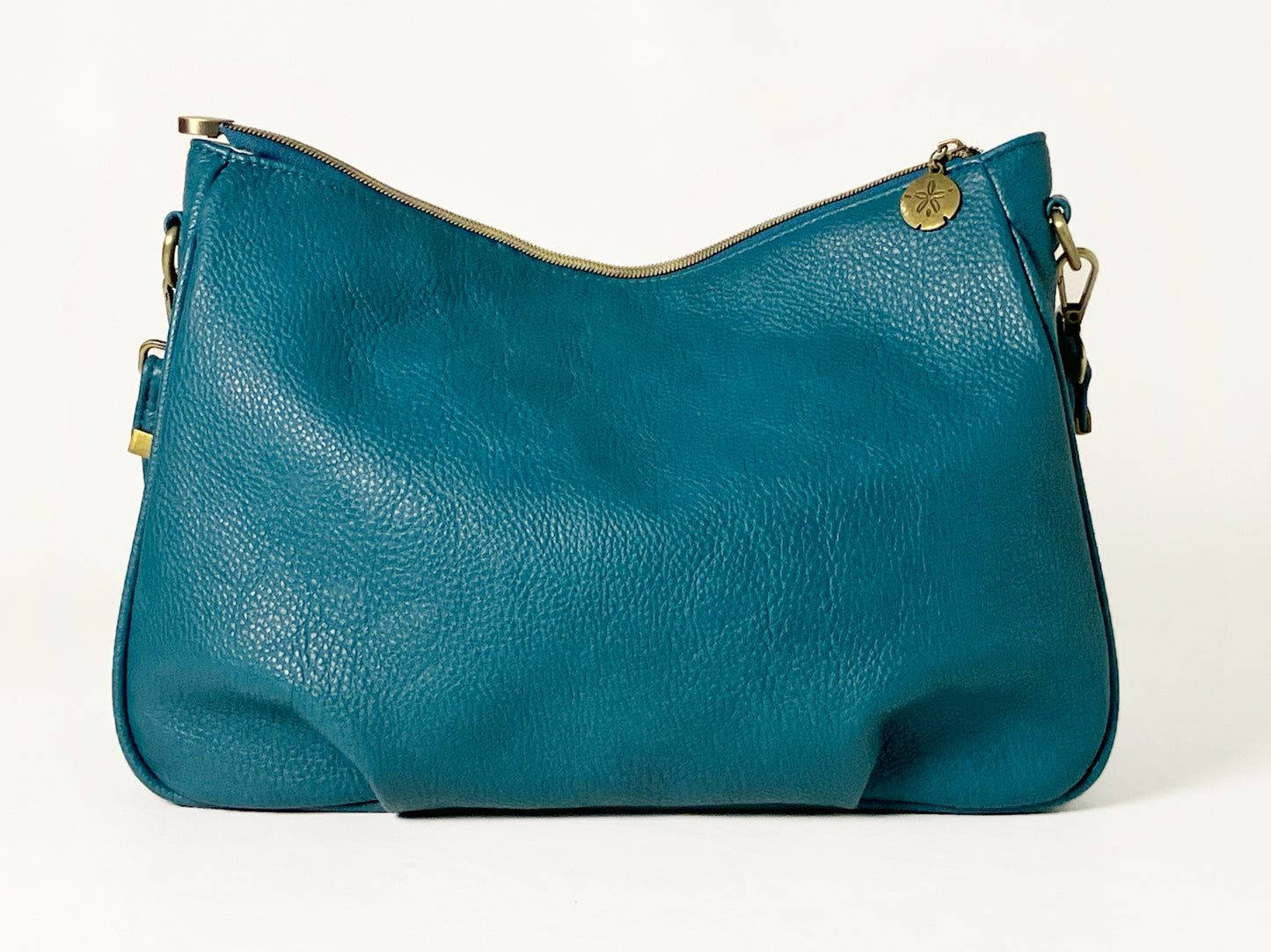 Slouchy Shoulder Bag - Peacock Teal