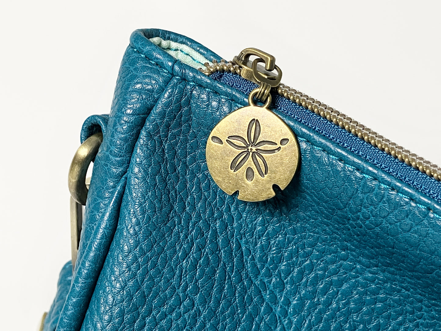 Slouchy Shoulder Bag - Peacock Teal